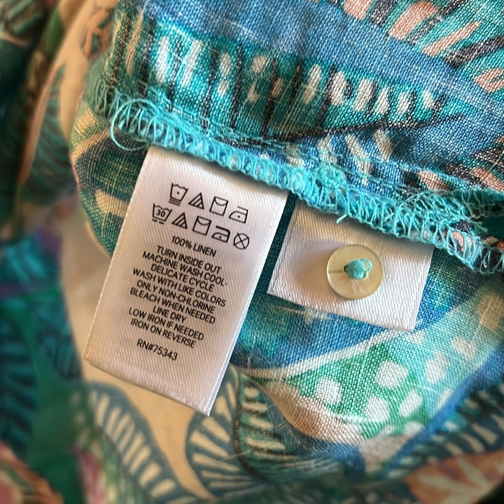 Floral linen shirt - Picture 5 of 5
